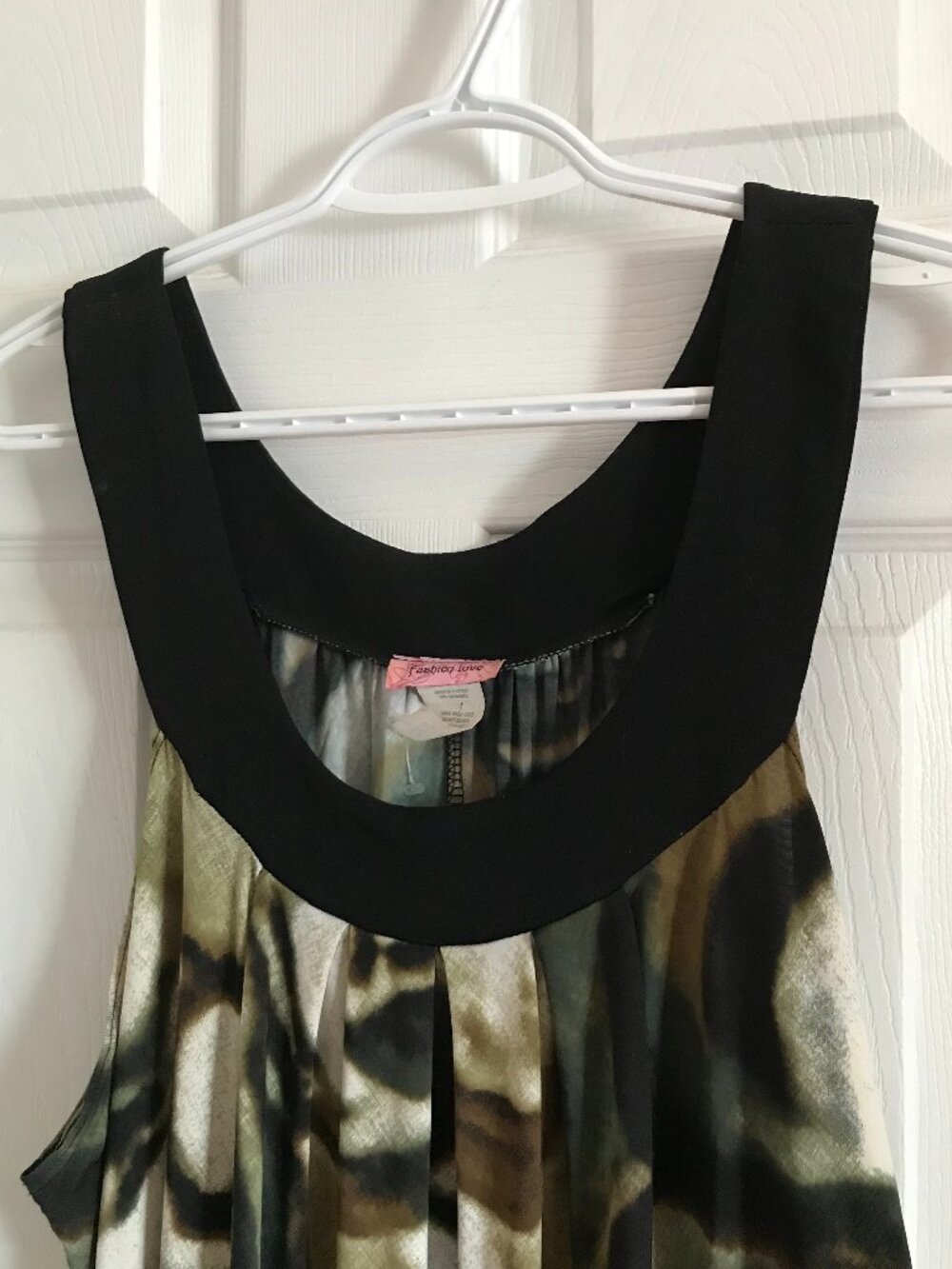 Sleeveless Tunic Top or Dress Plus Size 2X - Picture 3 of 6
